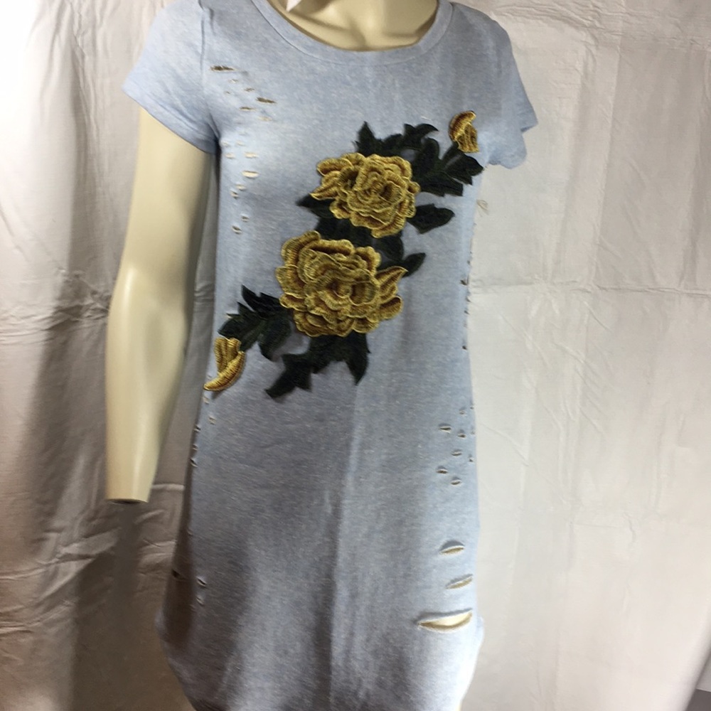 Hippie Laundry Short Sleeve Sweatshirt in Small